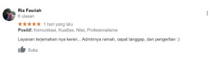 Testimoni Translate 4