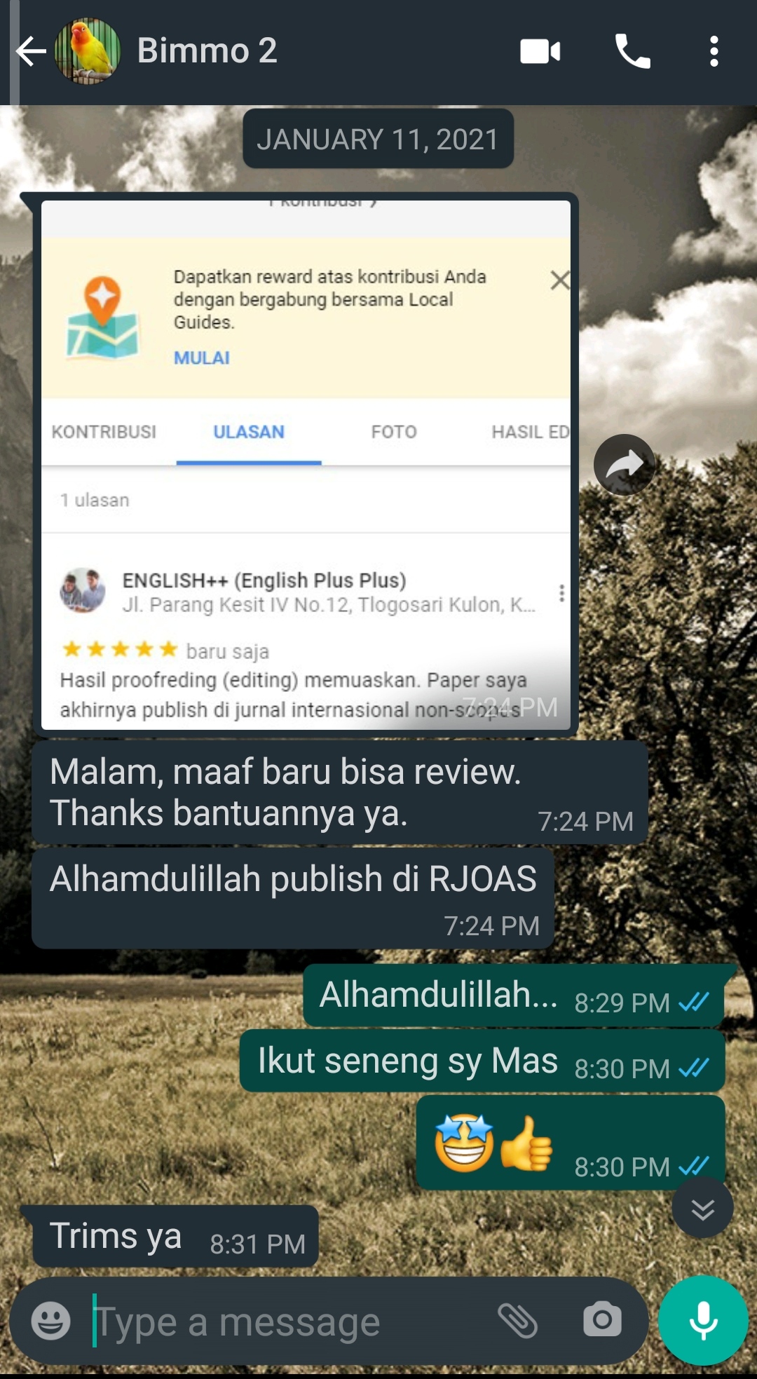 Testimoni Proofread 9