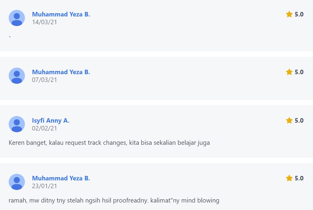 Testimoni Jasa Proofread 16
