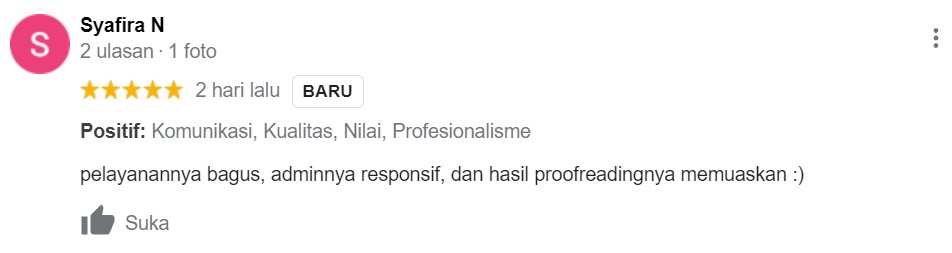 Testimoni ENGLISH++ 67