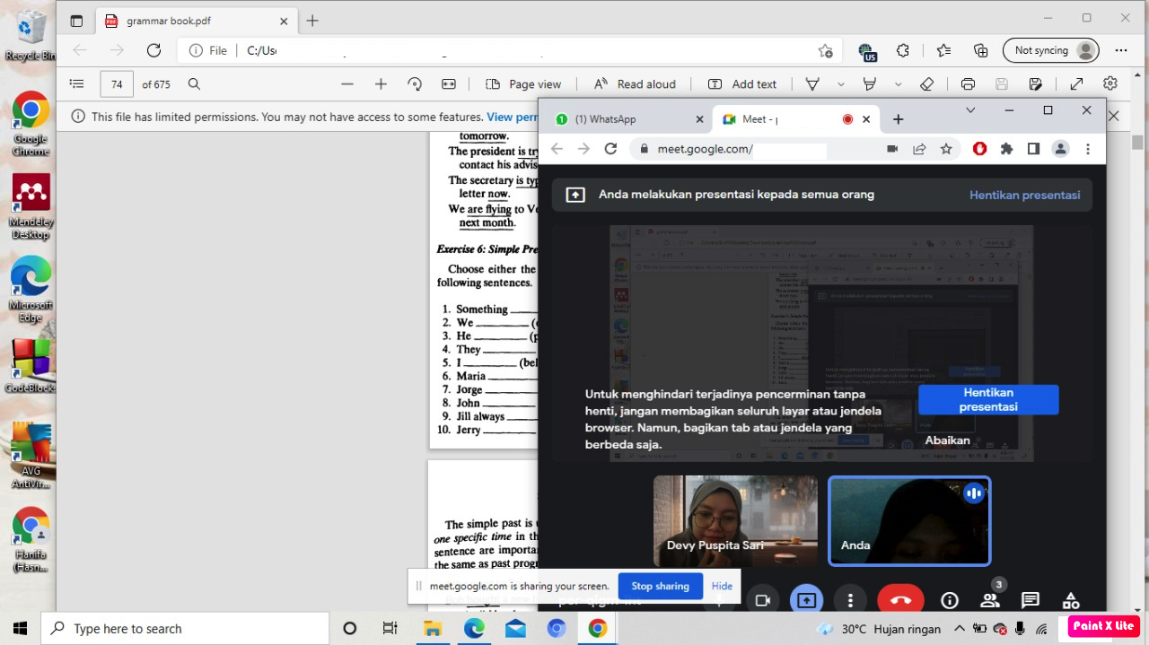 Kelas TOEFL ENGLISH++ 3