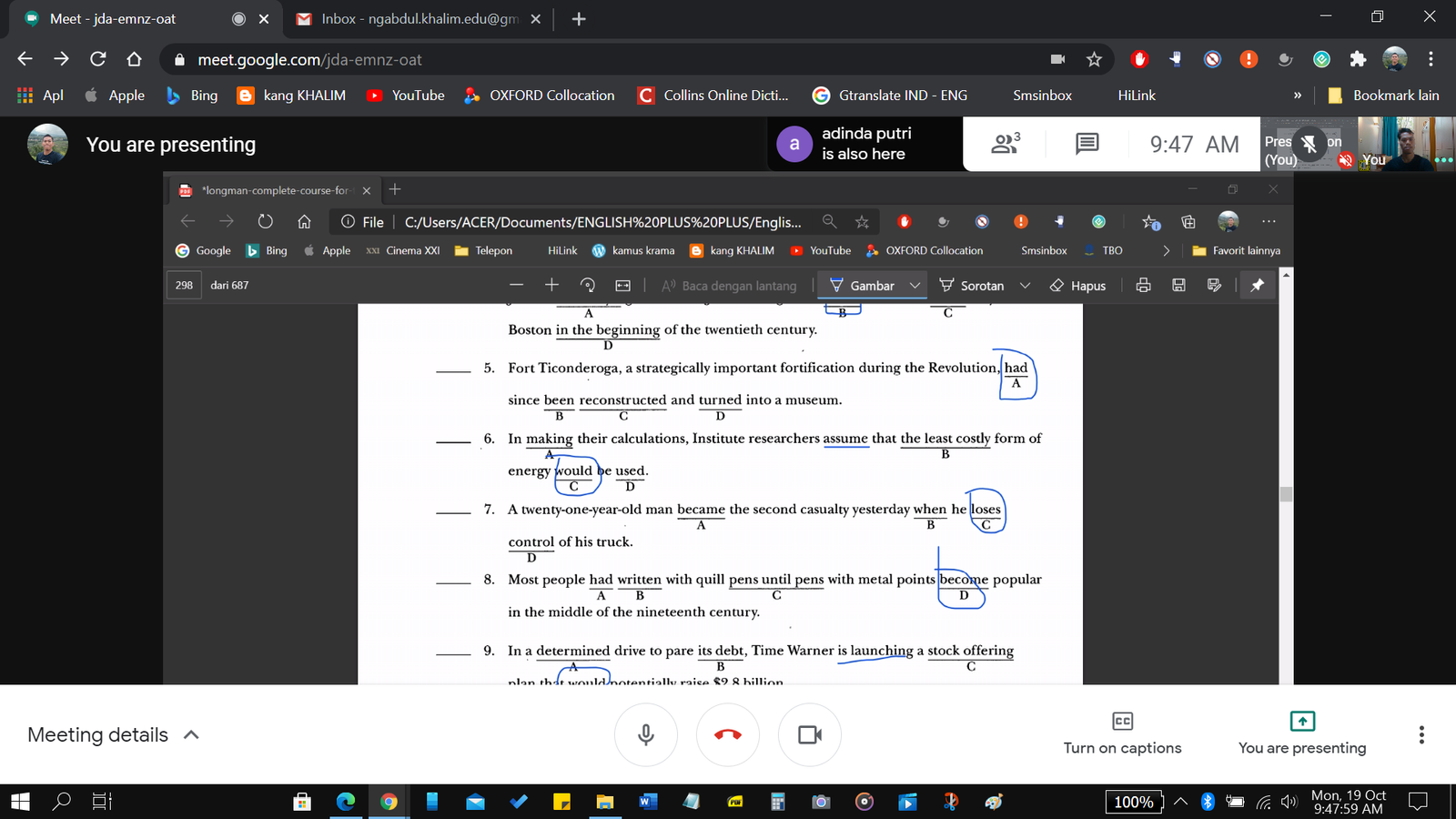 ENGLISH++ - Contoh Program TOEFL Prepartion 7