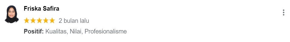 ENGLISH++ - Testimoni Jasa Cover Letter 12