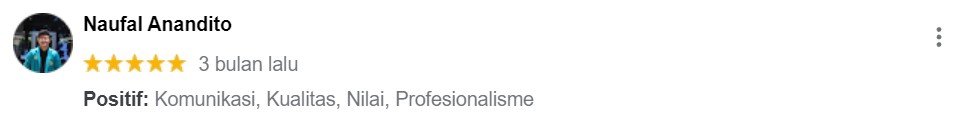 ENGLISH++ - Testimoni Jasa Cover Letter 14