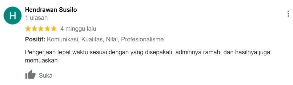 ENGLISH++ - Testimoni Jasa Cover Letter 22