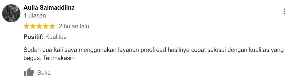 ENGLISH++ - Testimoni Jasa Proofread 23