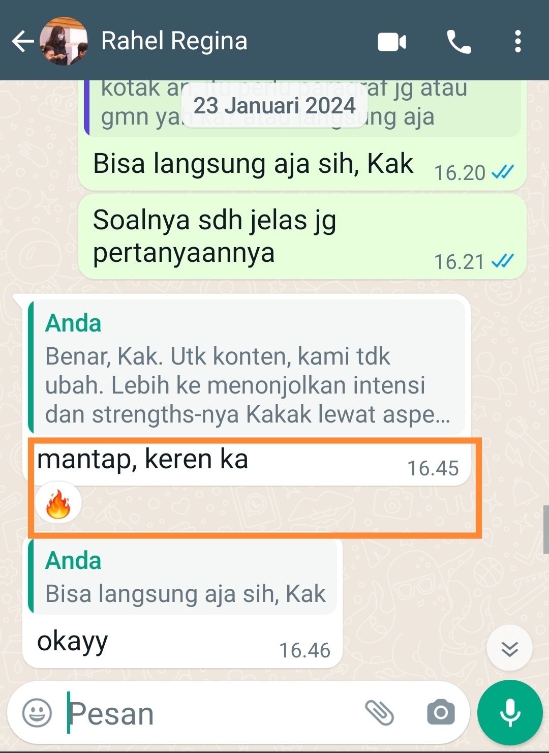 ENGLISH++ - Testimoni Jasa Proofread Beasiswa 2