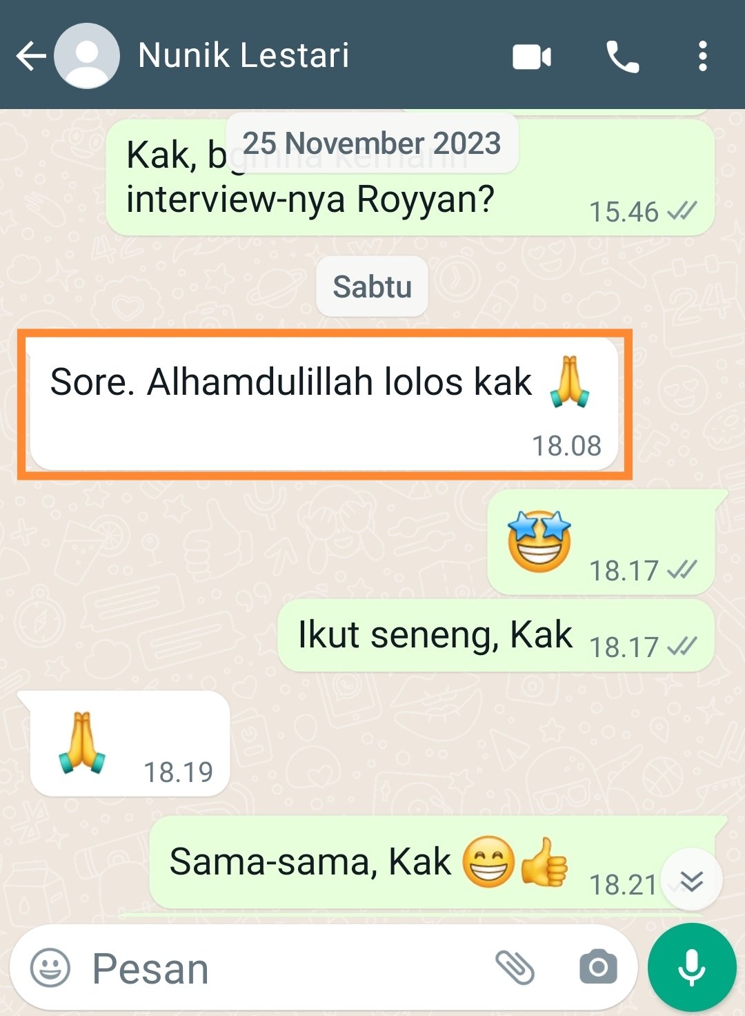 ENGLISH++ - Testimoni Program Mentoring Beasiswa 1